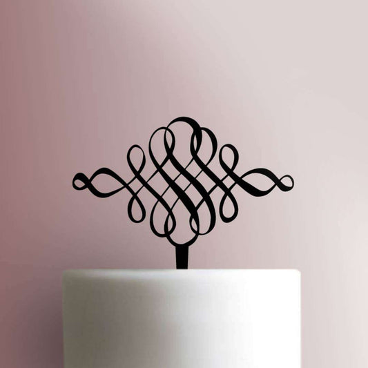 Swirl - Acrylic Cake Topper