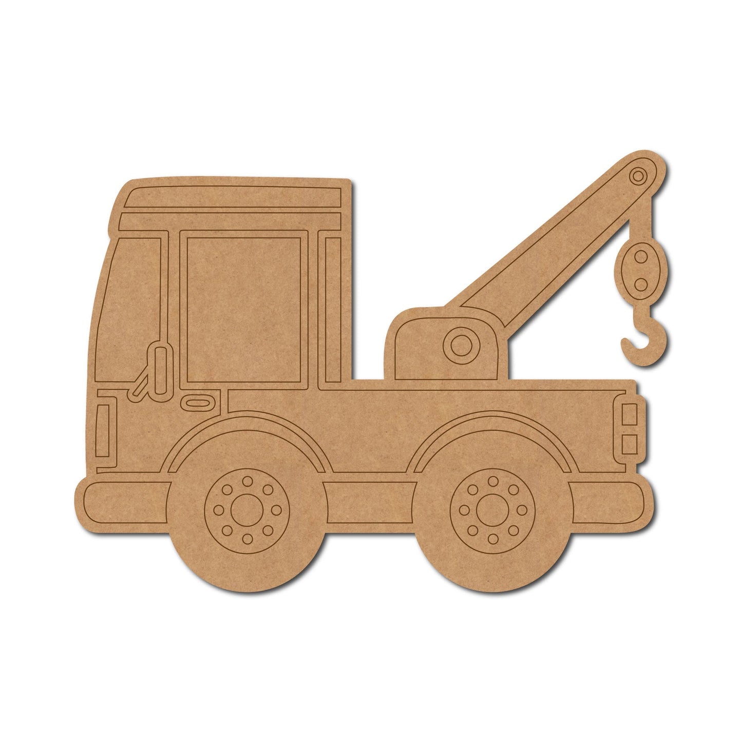 Towing Truck Pre Marked Shape 1