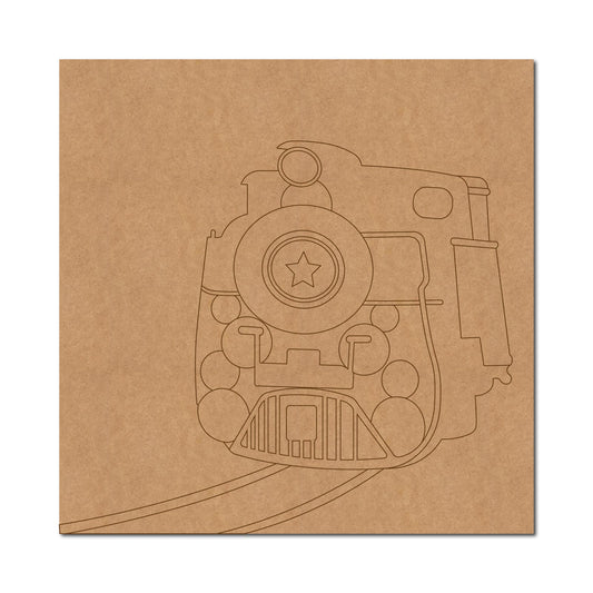 Train Pre Marked Base Shape 1