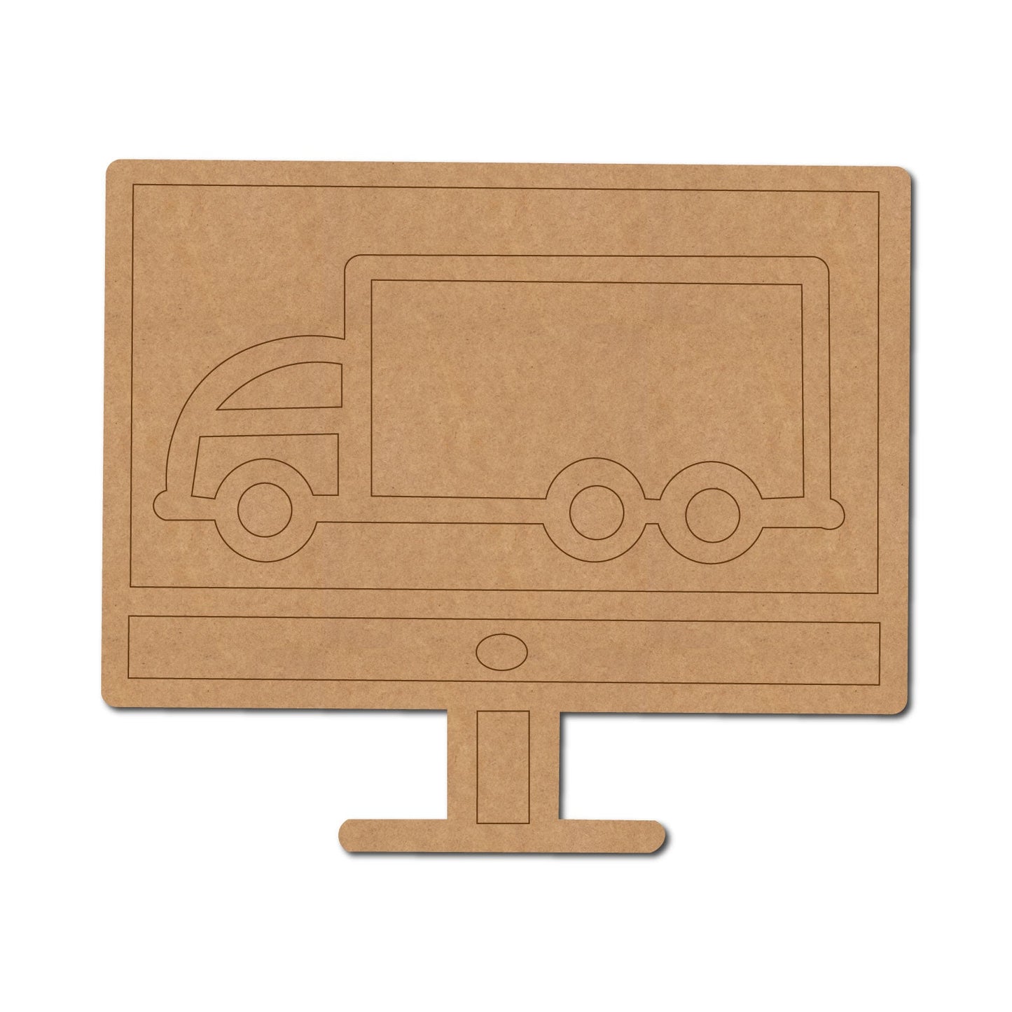 Truck Computer Pre Marked Shape 1