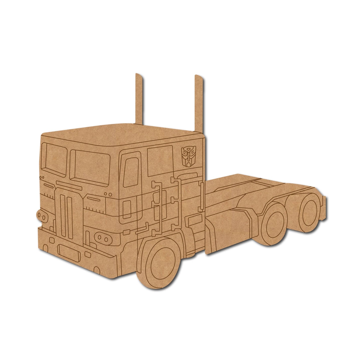 Truck Pre Marked Shape 5