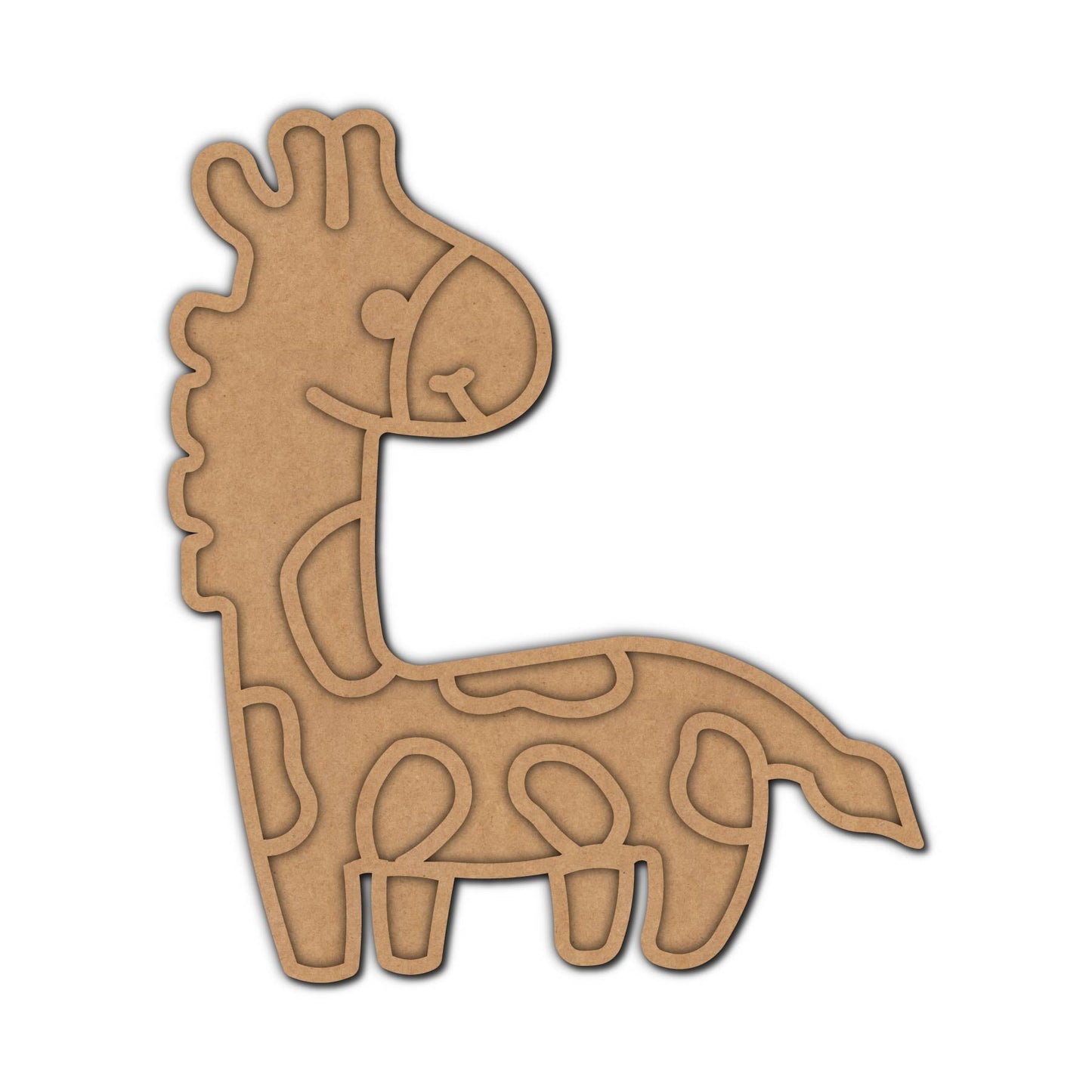 Giraffe Mosaic Art Design 1