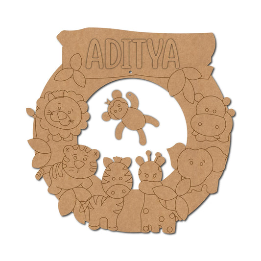 Animals Nameplate Design 8