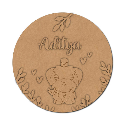 Dog Nameplate Design 1