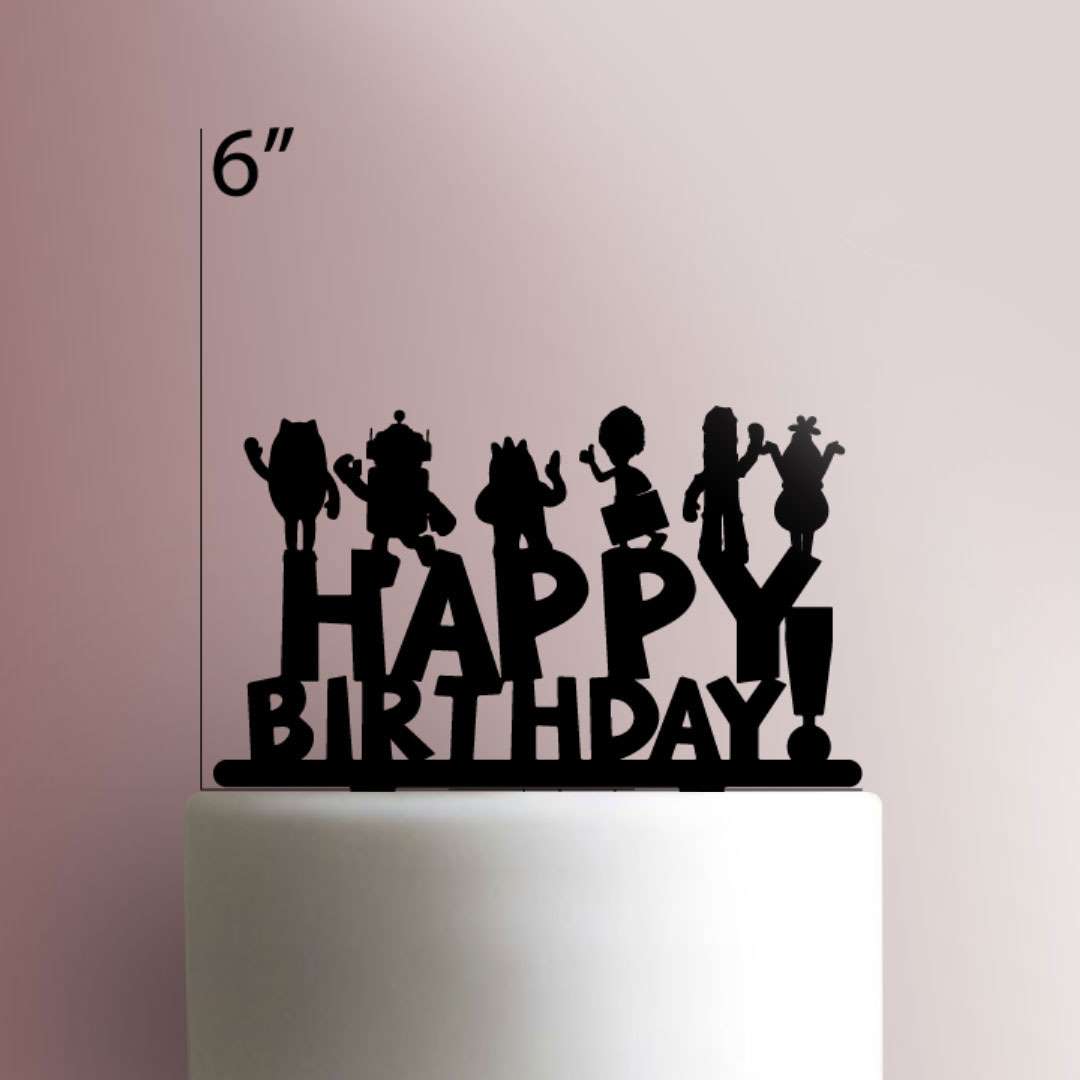 Yo Gabba Gabba - Acrylic Cake Topper