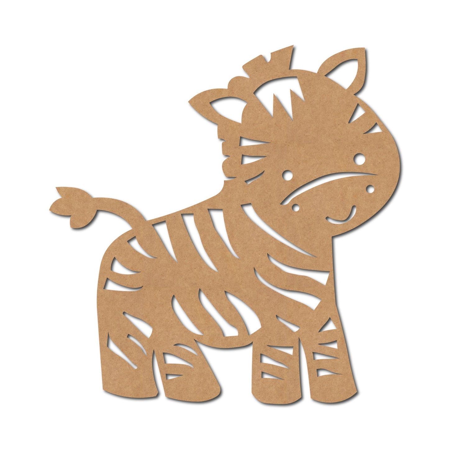 Zebra Cutout Design 1