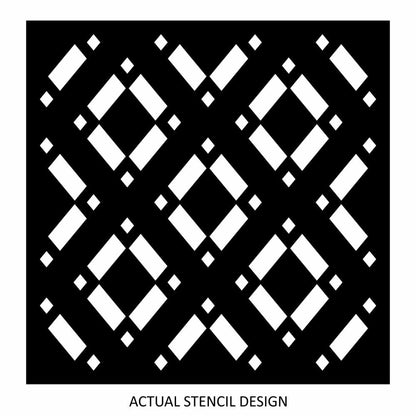 Grant Diamond Deco Stencil
